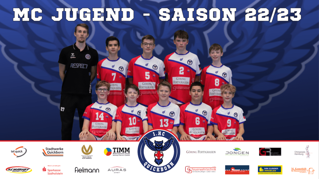 Mannschaftsfoto 22&23 mC Jugend