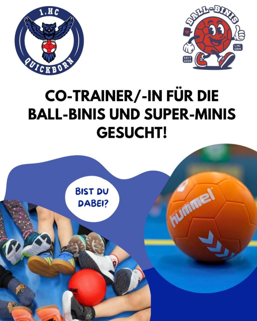 ‼️CO-TRAINER/-IN GESUCHT‼️